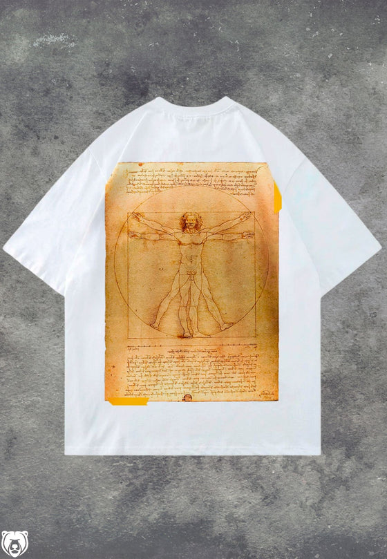 Vitruvian Man White